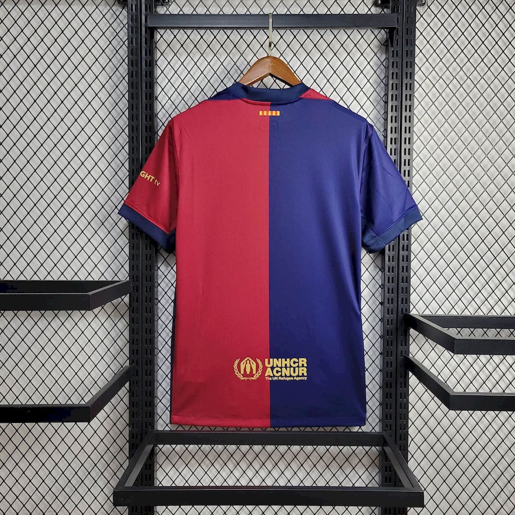 Men’s Barcelona 2024/25 Fan Local Sponsor Coldplay Jersey