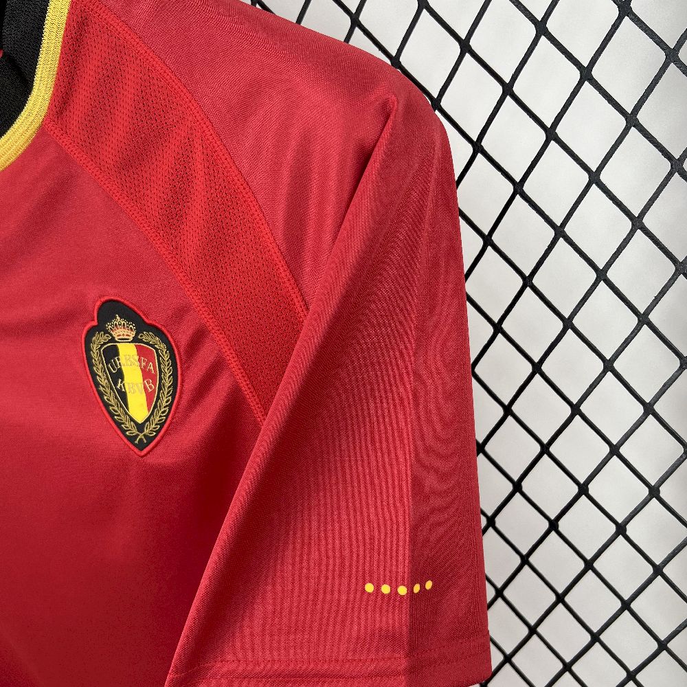 Belgium 2000 Retro Home Jersey