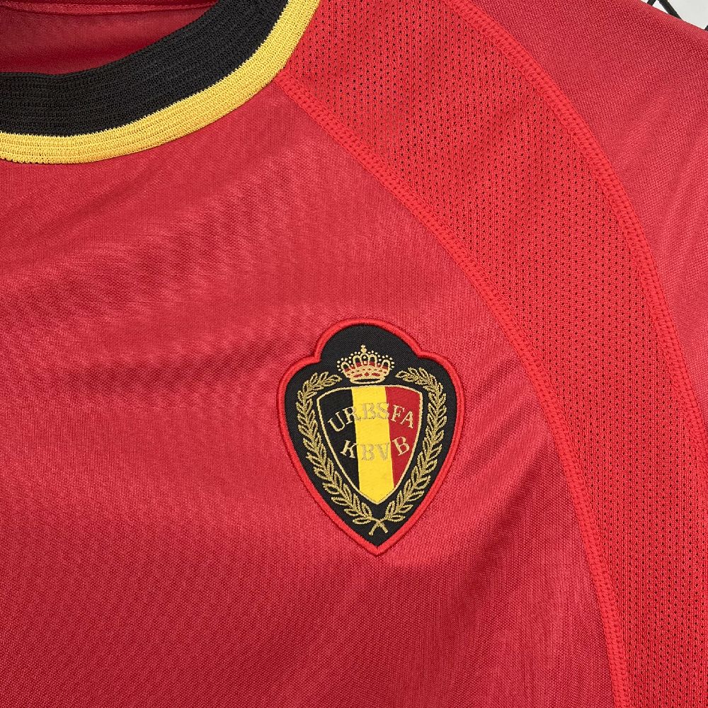 Belgium 2000 Retro Home Jersey