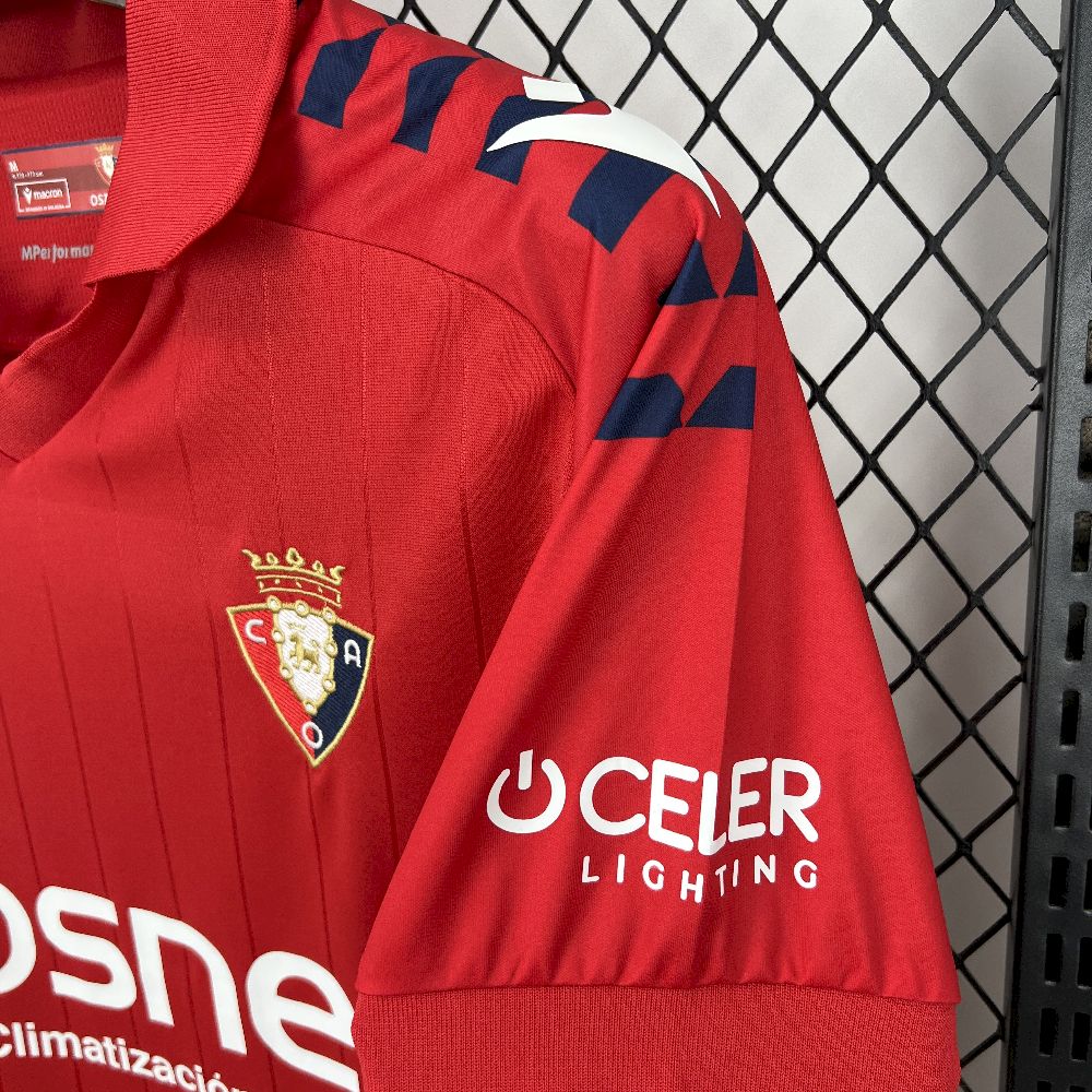 Men’s CA Osasuna 2025/26 Fan Home Jersey