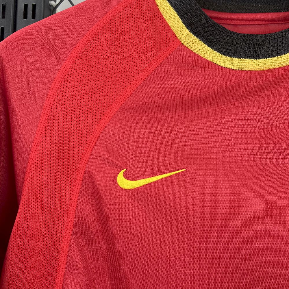 Belgium 2000 Retro Home Jersey