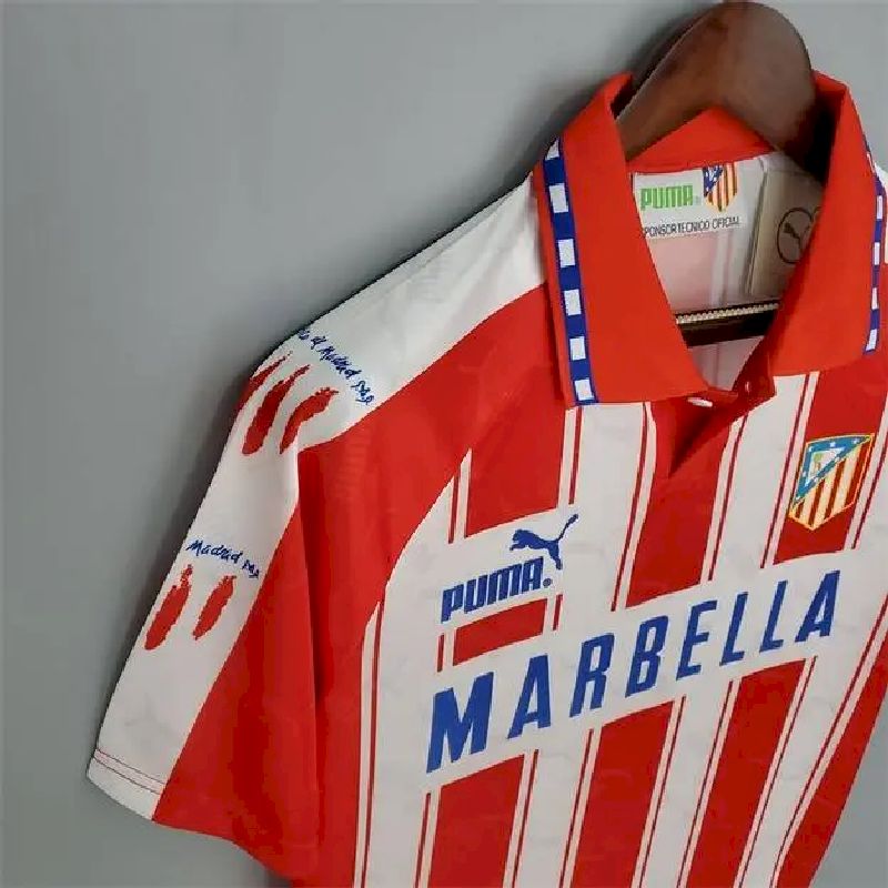 Atletico Madrid 1994/95 Retro Home Jersey
