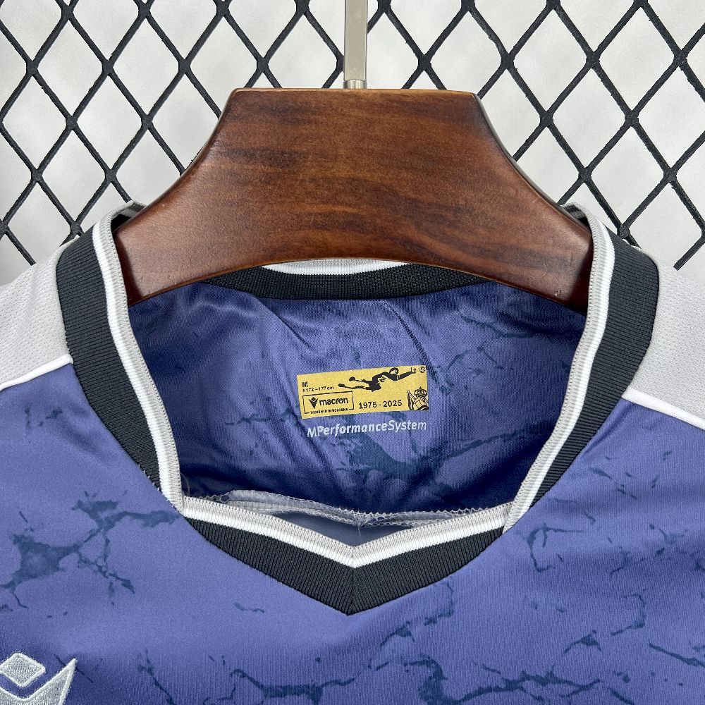 Men's Real Sociedad 2025/26 Fan Away Jersey