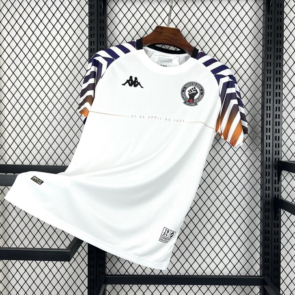 Men's Vasco Da Gama 2024/25 White Jersey
