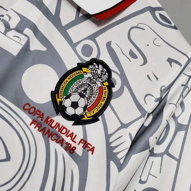 Mexico 1998 Retro Away Jersey