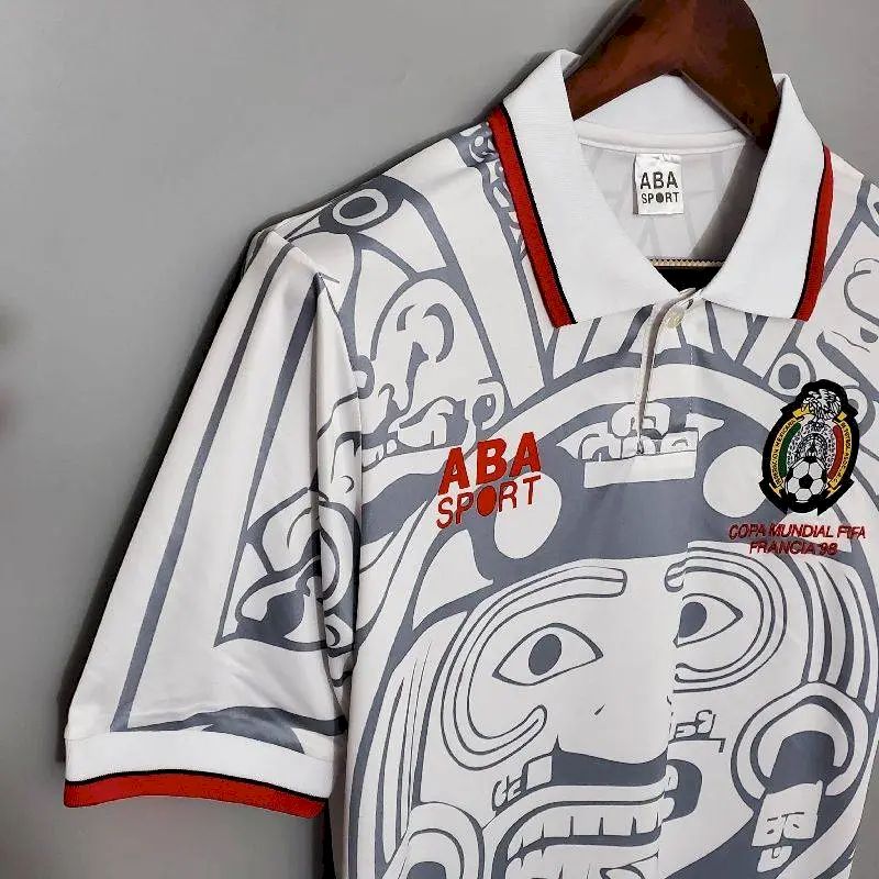 Mexico 1998 Retro Away Jersey