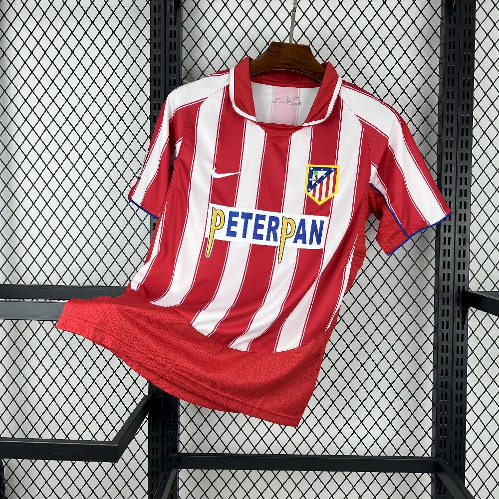 Atletico Madrid 2003/04 Retro Home Jersey