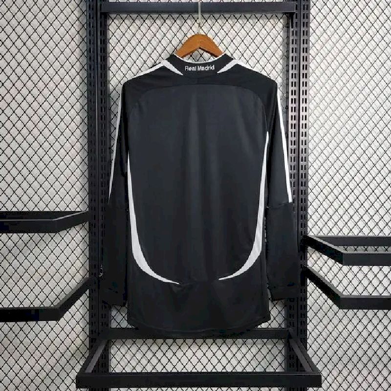 Real Madrid 2006/07 Retro Away Long Sleeve Jersey