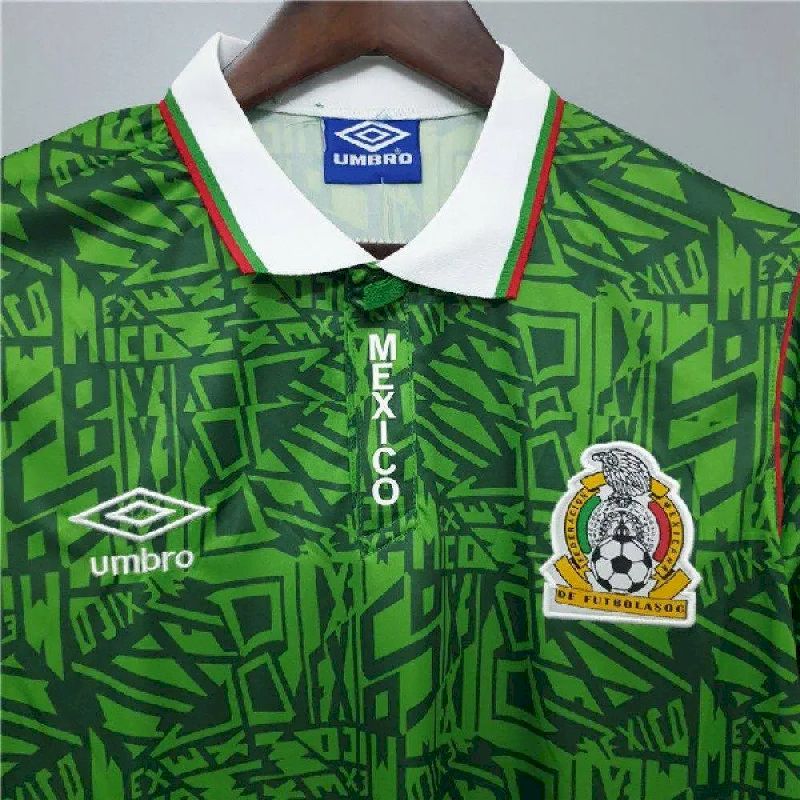 Mexico 1994 Retro Home Jersey