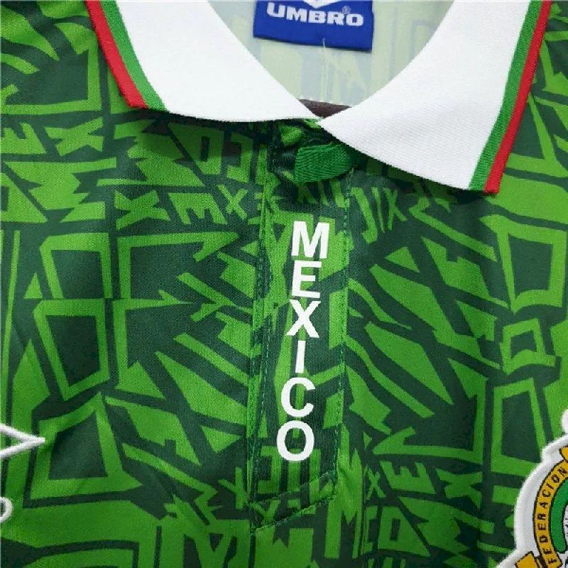 Mexico 1994 Retro Home Jersey