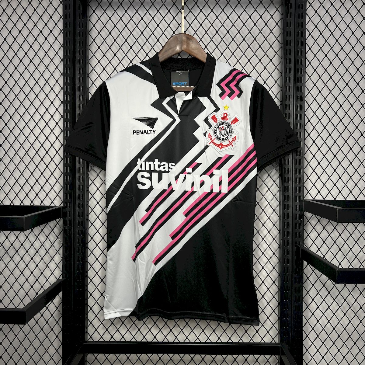 Corinthians 1995 Retro Away Retro Goalkeeper Jersey