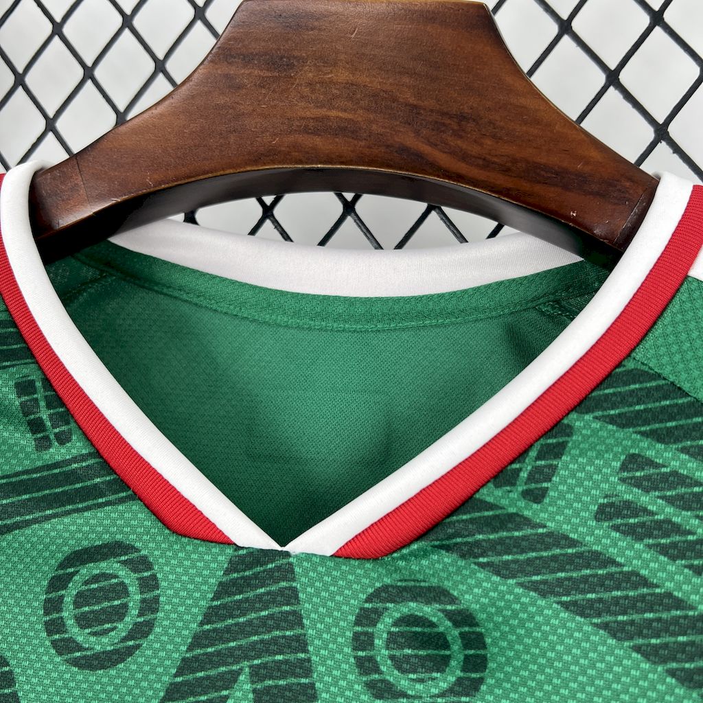 Men's Mexico 2026 World Cup Home Long Sleeve Jersey