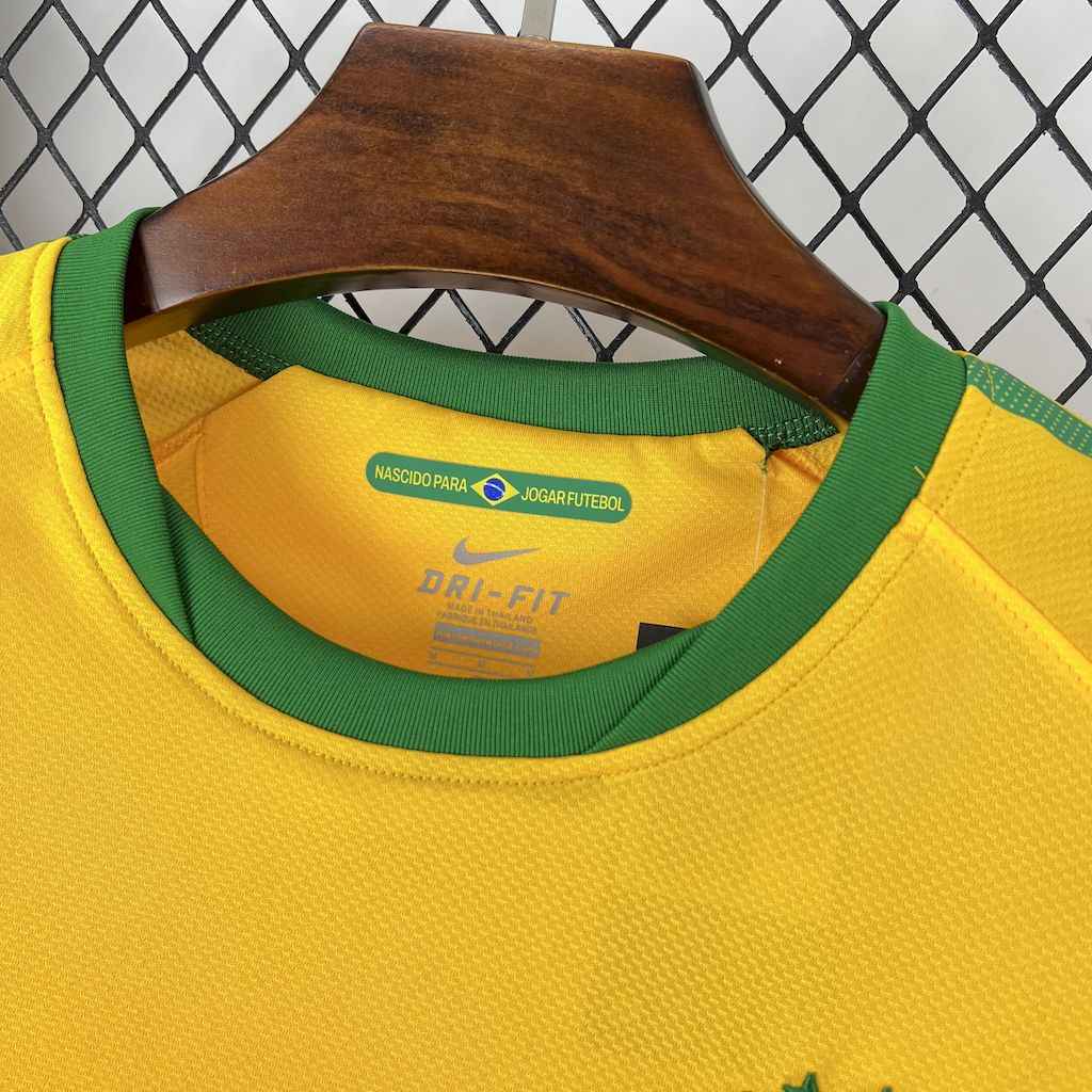 Brazil 2010 Retro Home Jersey