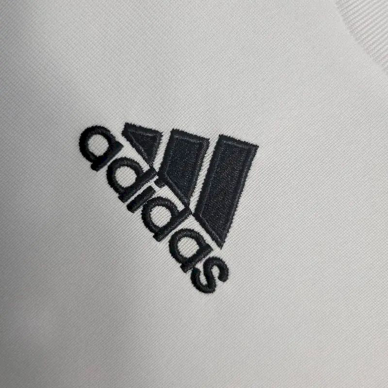 Real Madrid 2009/10 Retro Home Long Sleeves Jersey