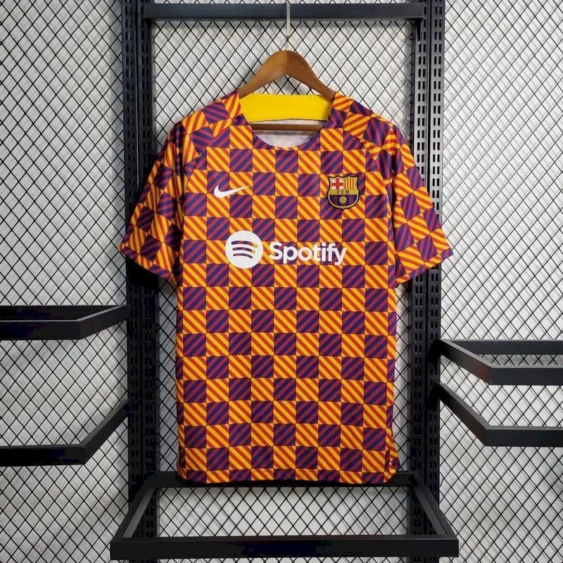 Men’s Barcelona 2023/24 Pre-Match Training Jersey