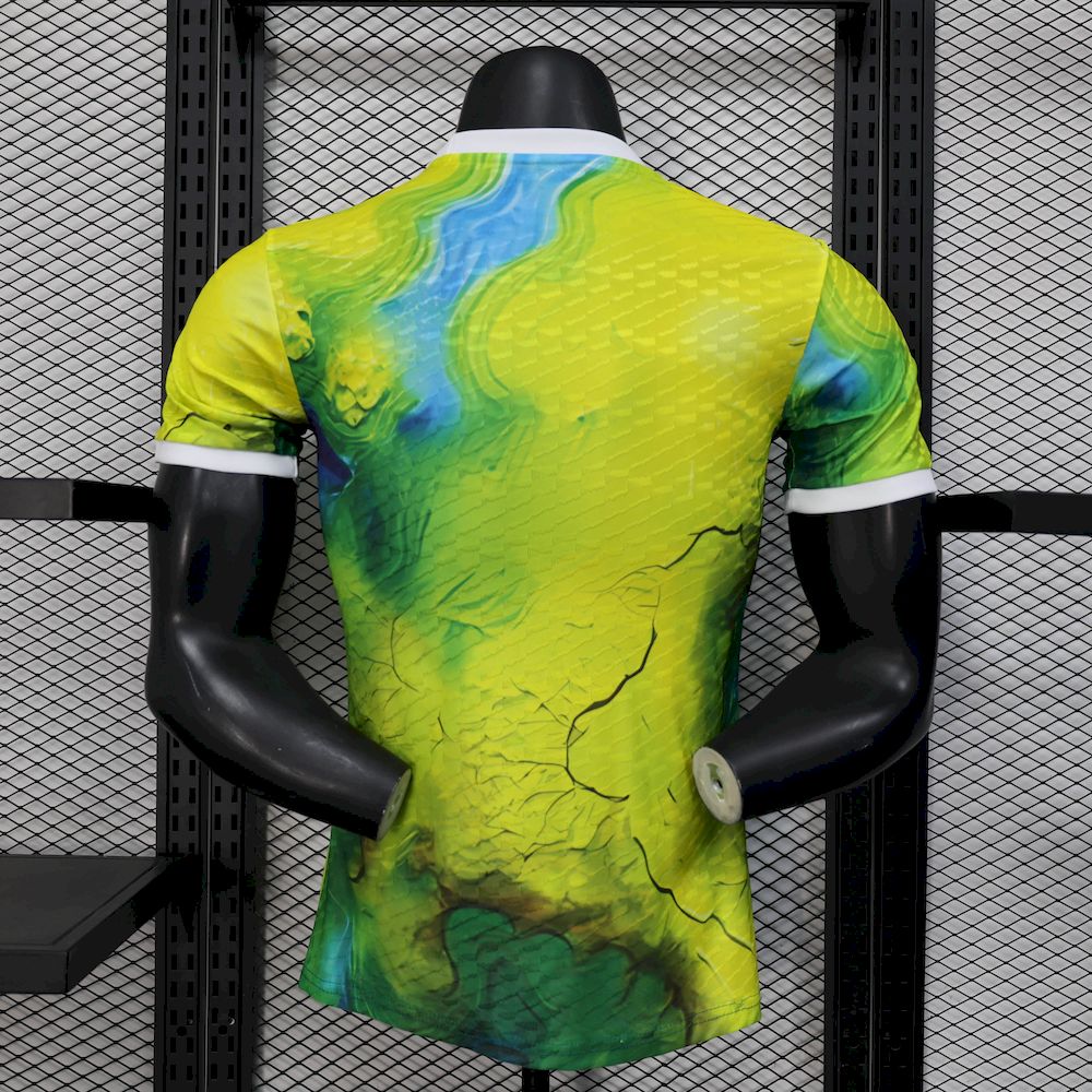 Men’s Real Madrid 2025/26 Player Green Special Edition Jersey