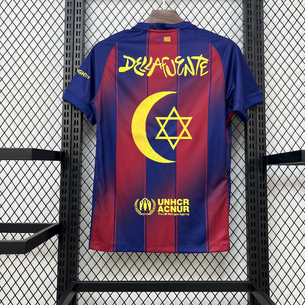 Men's Barcelona x Dellafuente 2025/26 Home Jersey