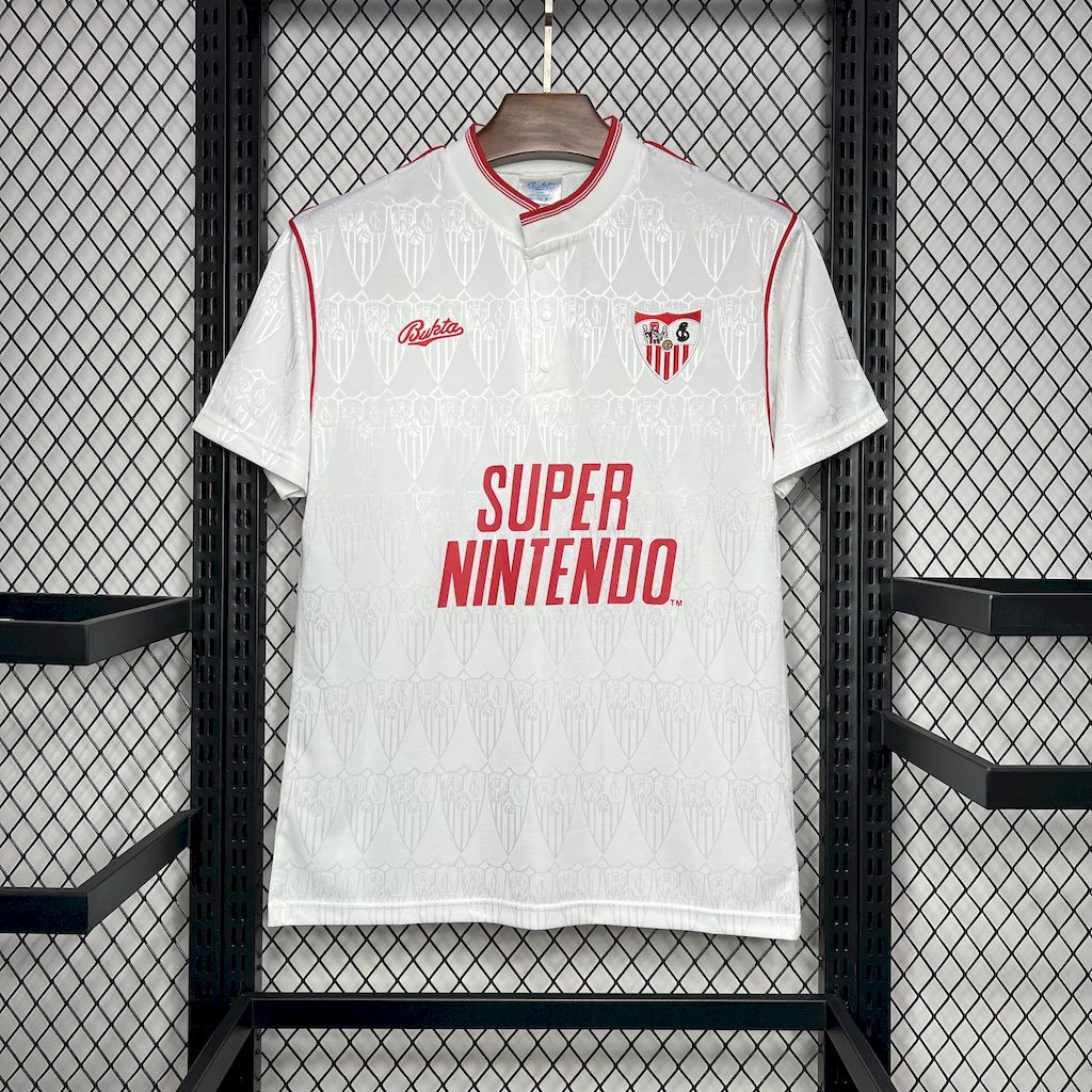 Sevilla FC 1991/92 Retro Home Jersey
