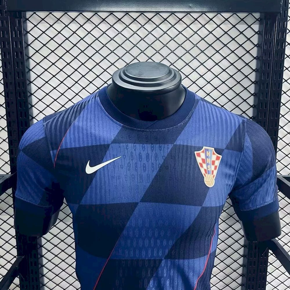 Men's Croatia 2024/25 Player Away Jersey
