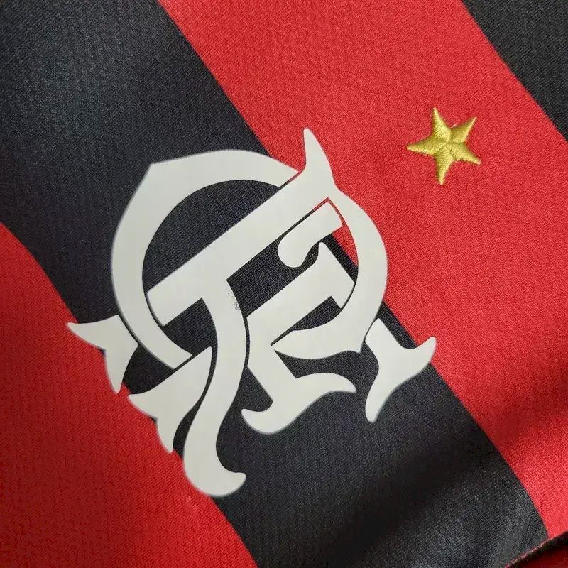 Flamengo 2008/09 Retro Home Long Sleeve Jersey