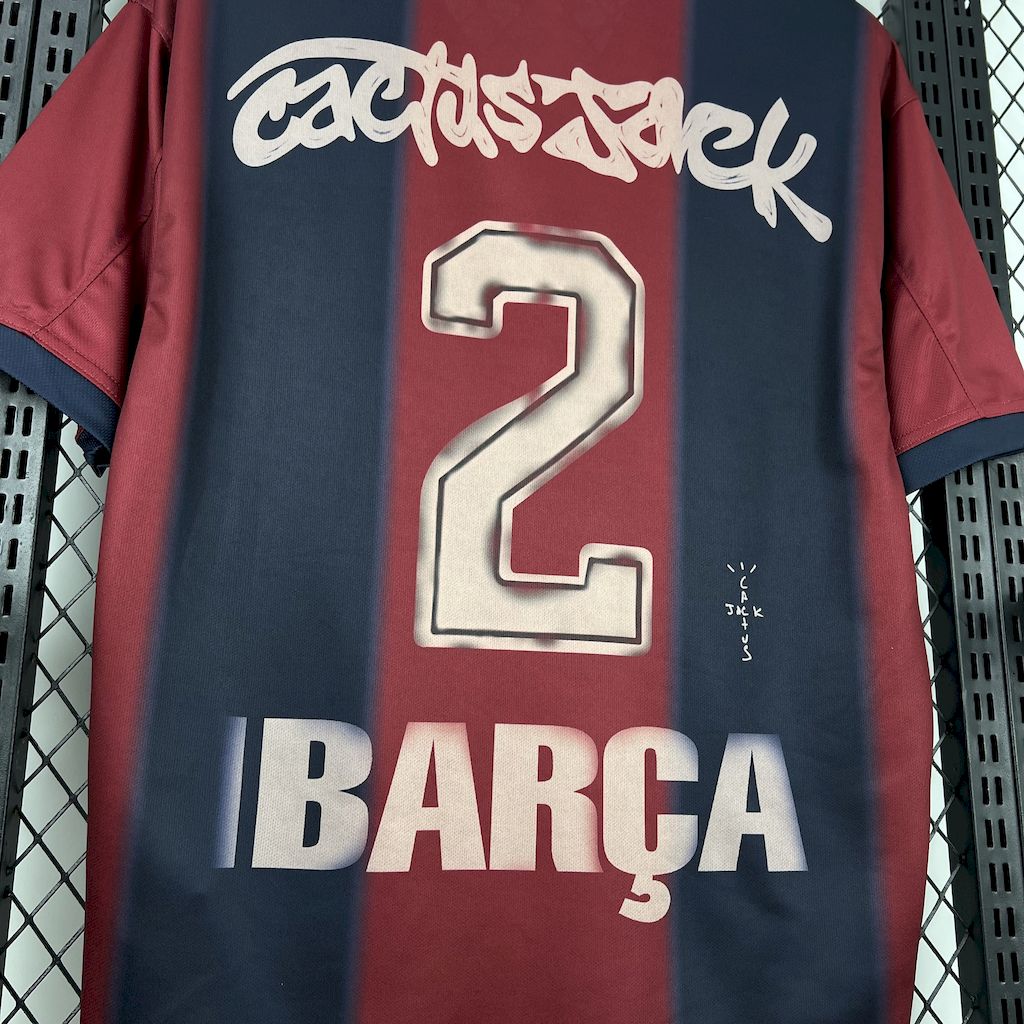Men’s Barcelona Hot Sale 2000/01 Retro Home Skeleton Jersey