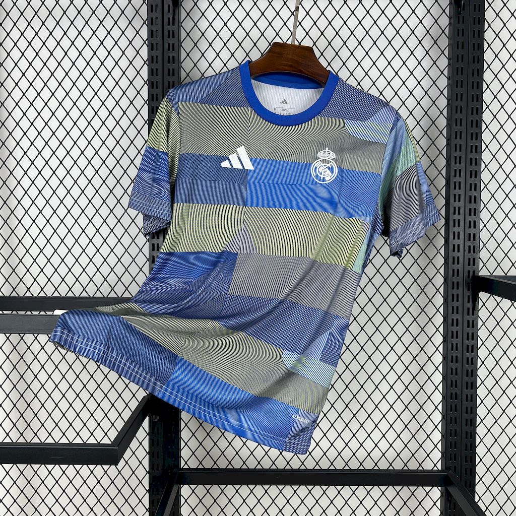 Men’s Real Madrid 2025/26 Fan Pre-match training suit Jersey
