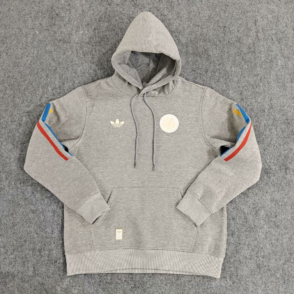 Colombia Grey Football Hoodie