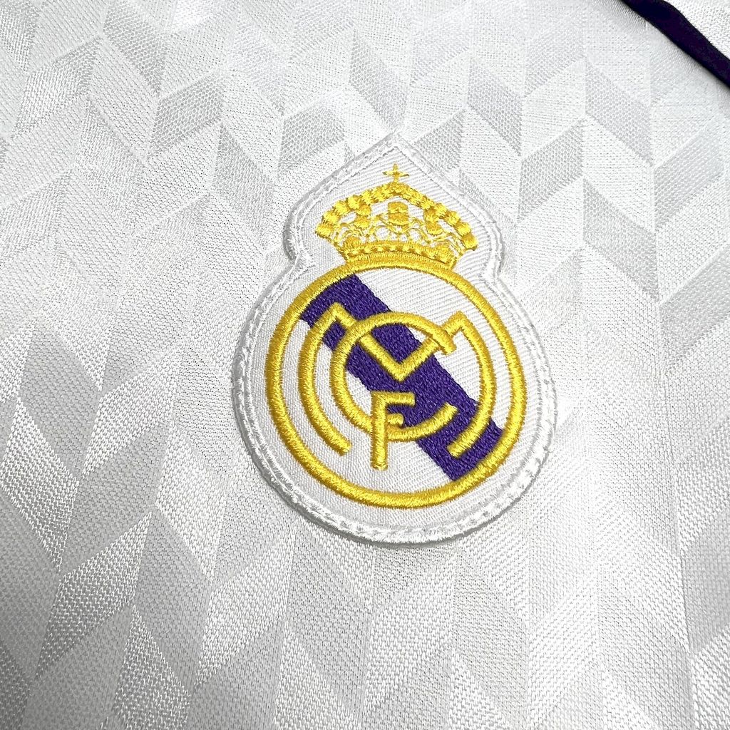 Real Madrid 1988/89 Retro Home Jersey