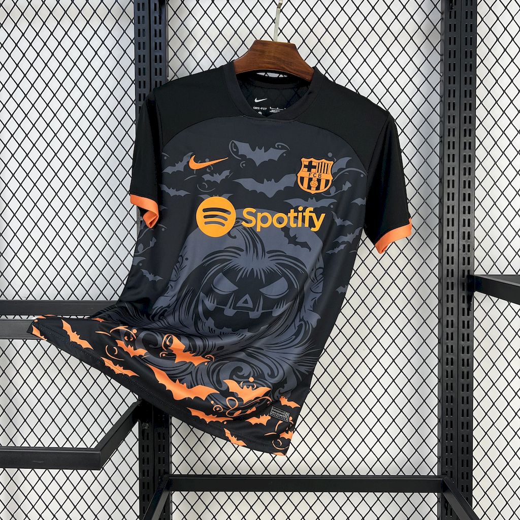 Men’s Barcelona 2025/26 Fan Halloween Edition Jersey