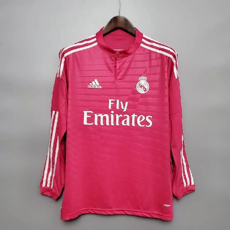 Real Madrid 2014/15 Retro Away Long Sleeve Jersey