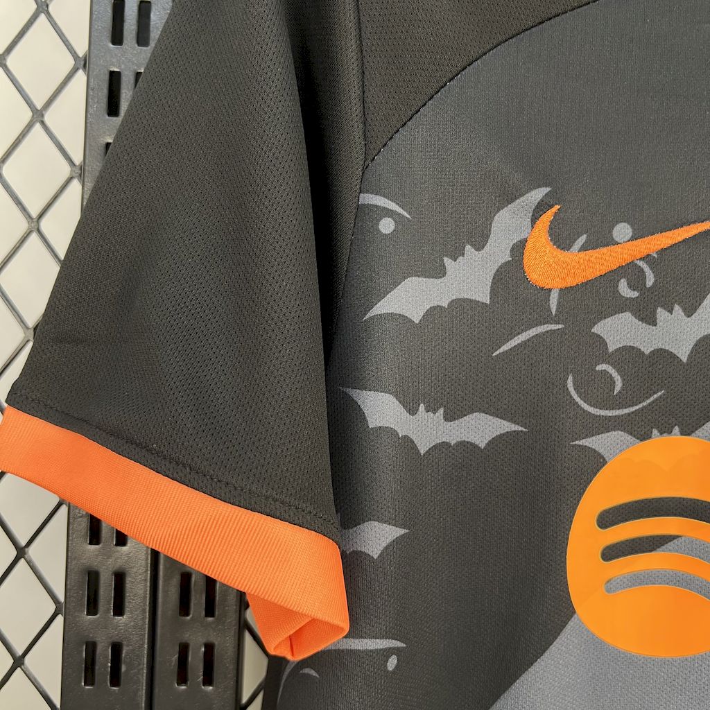 Men’s Barcelona 2025/26 Fan Halloween Edition Jersey