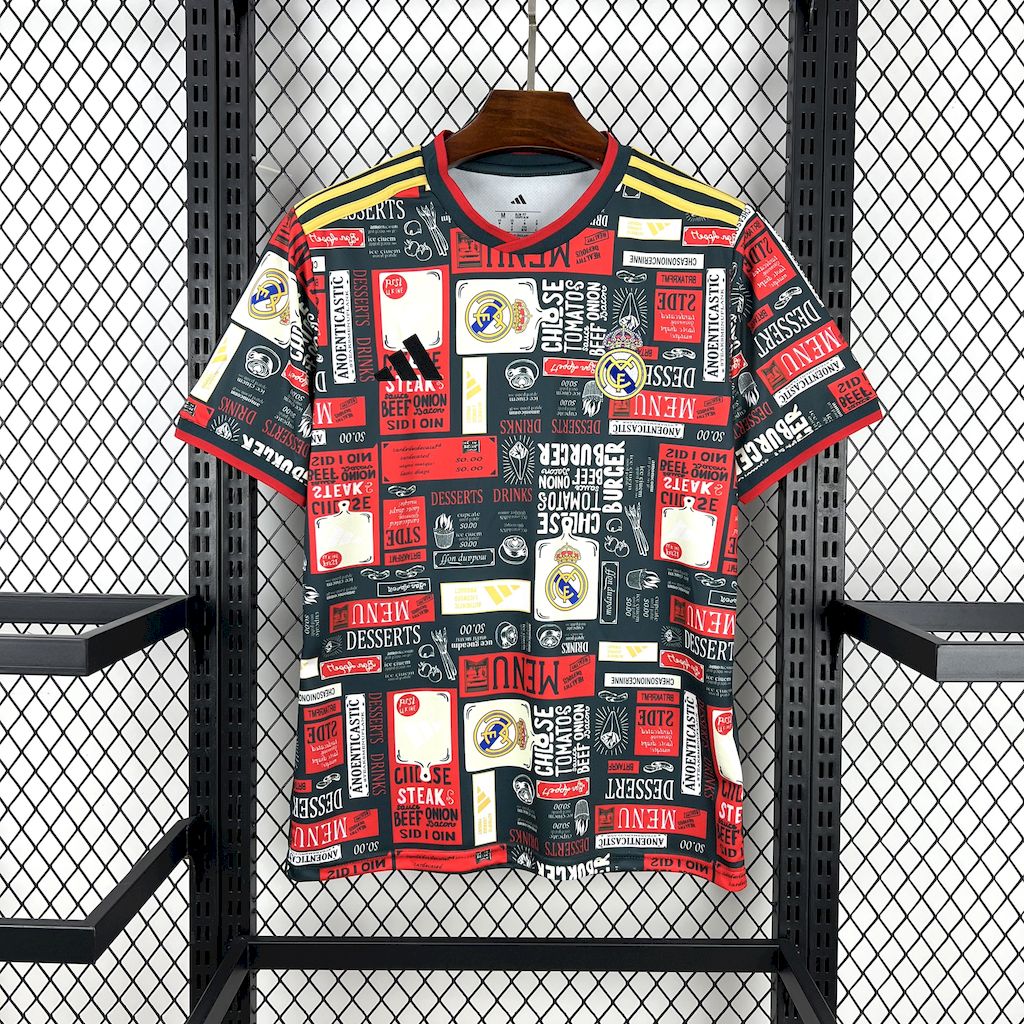 Men’s Real Madrid 2025/26 Fan Doodle board Jersey