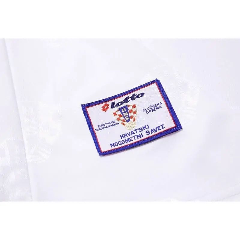 Croatia 1998 Retro Home Jersey