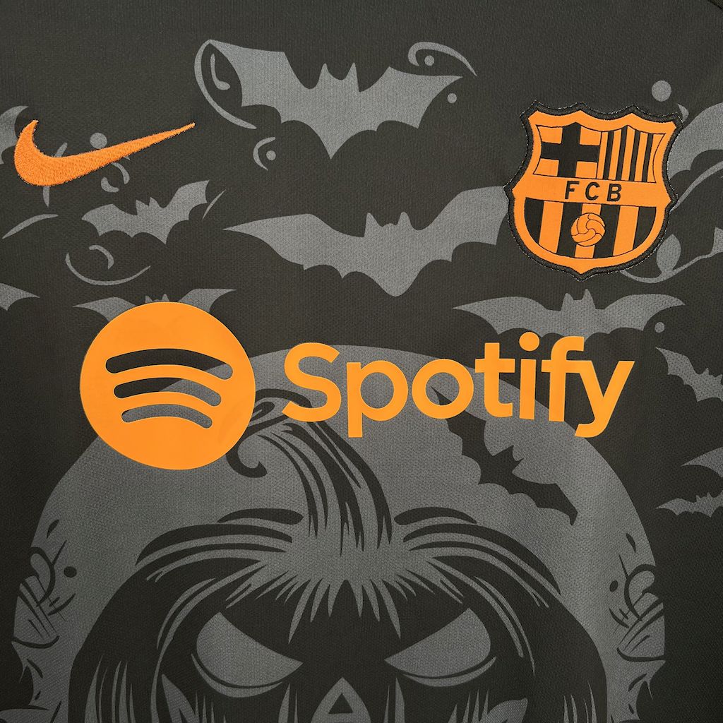 Men’s Barcelona 2025/26 Fan Halloween Edition Jersey