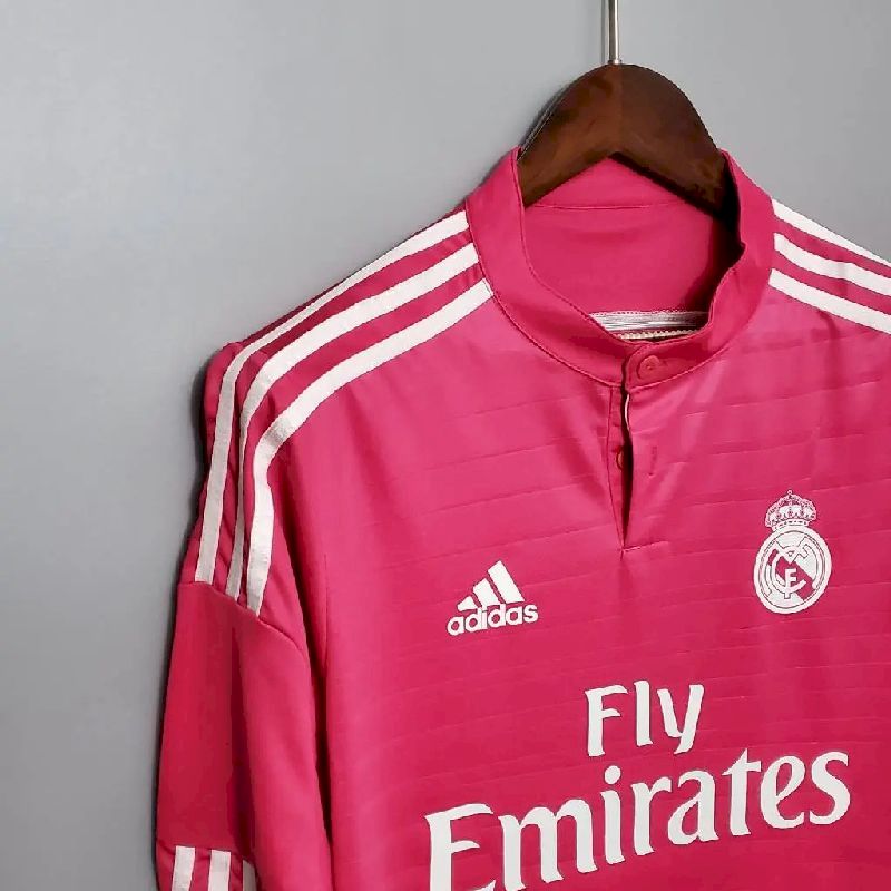 Real Madrid 2014/15 Retro Away Long Sleeve Jersey