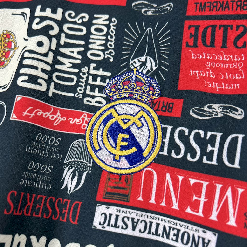 Men’s Real Madrid 2025/26 Fan Doodle board Jersey