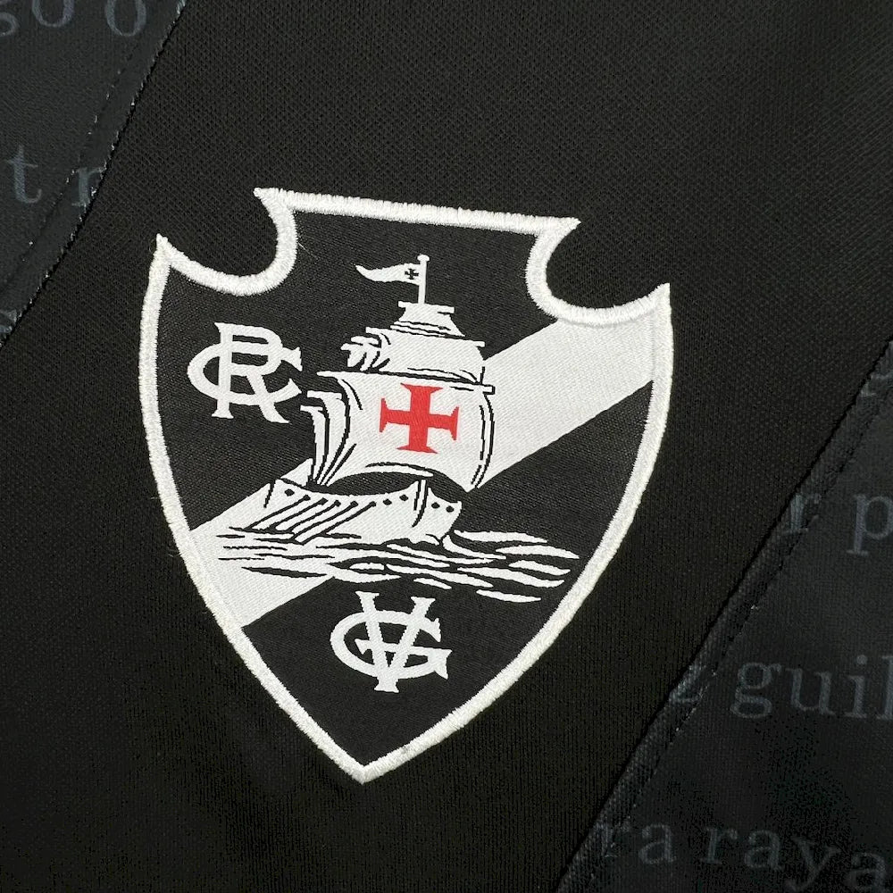 Men's Vasco Da Gama 2024/25 Black Jersey