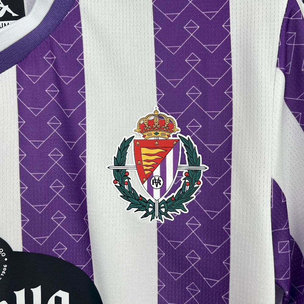 Men's Real Valladolid 2025/26 Fan Home Jersey