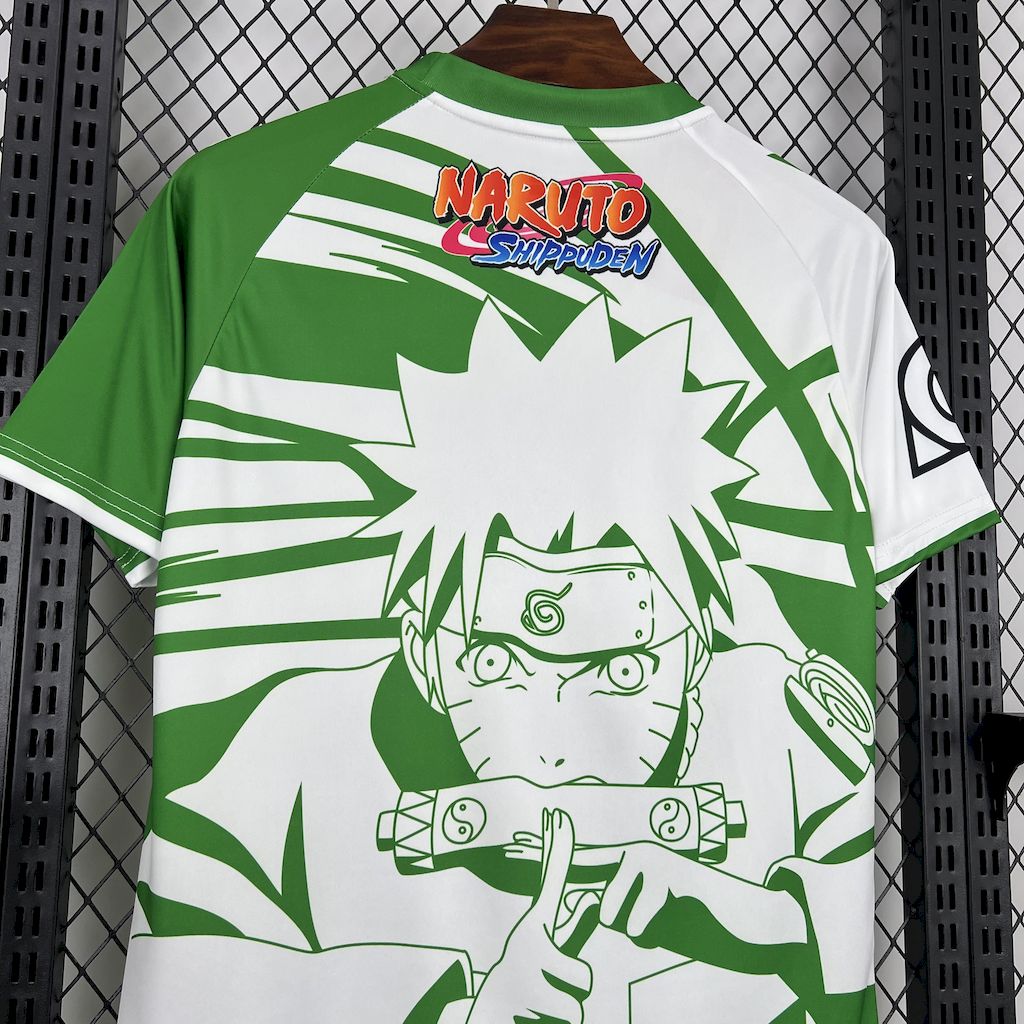 Men’s Real Betis 2025/26 Fan Hummel x Limited-edition Naruto Jersey
