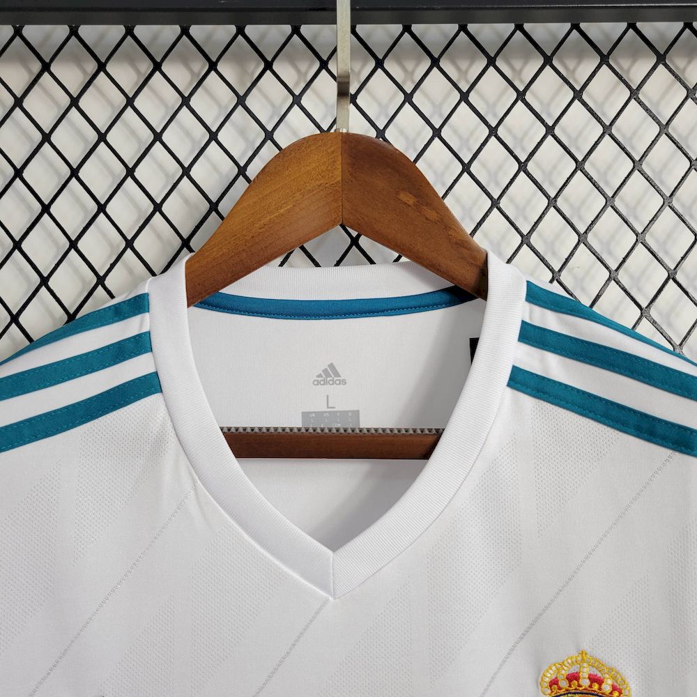 Real Madrid 2017/18 Retro Home Jersey