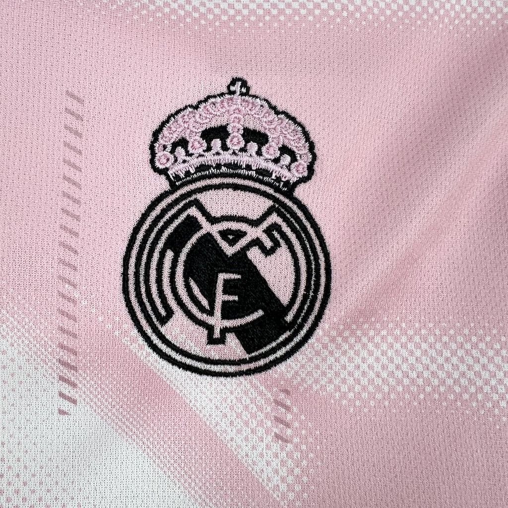 Men's Real Madrid 2024/25 Fan Special Edition Pink White Jersey