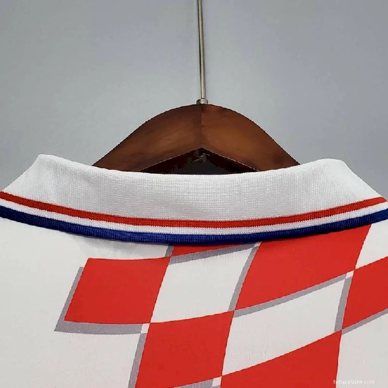 Croatia 1998 Retro Home Jersey
