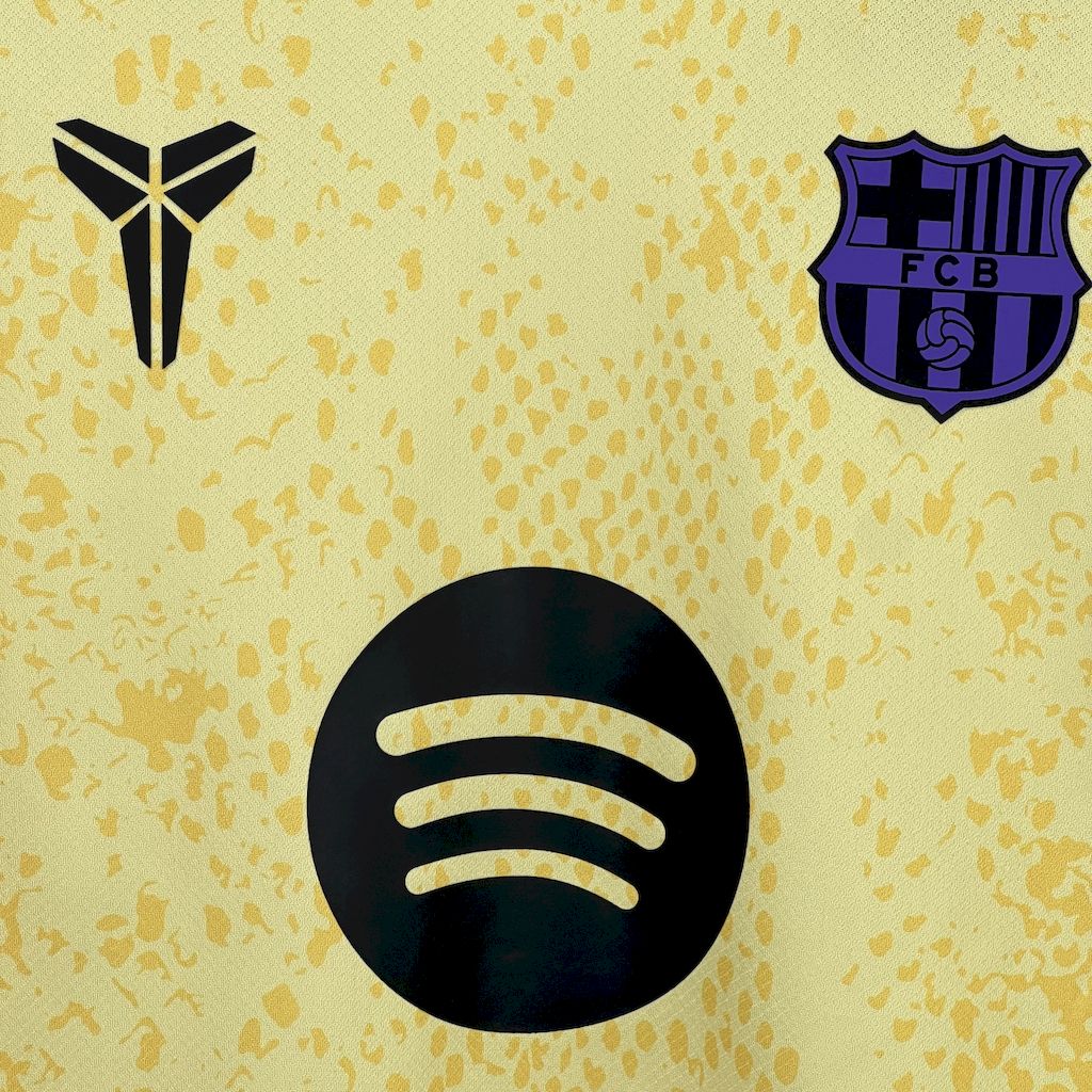 Men’s Barcelona 2025/26 fan Away Mamba Series Kobe Bryant Joint Edition Jersey