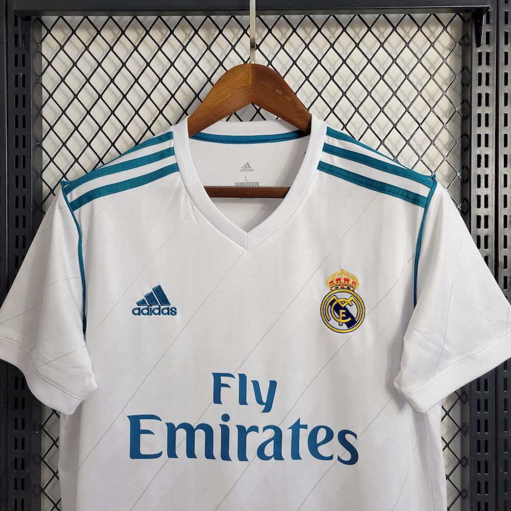 Real Madrid 2017/18 Retro Home Jersey