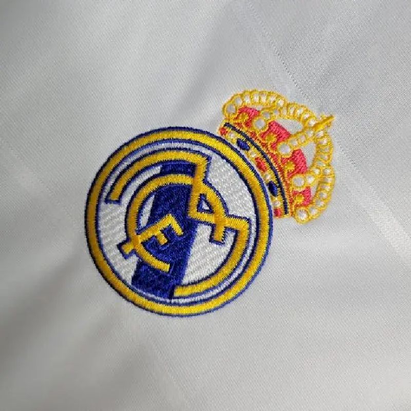 Real Madrid 2013/14 Retro Home Long Sleeve Jersey