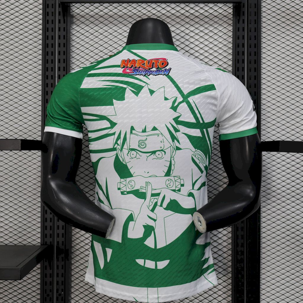 Men’s Real Betis 2025/26 Player Hummel x Limited-edition Naruto Jersey