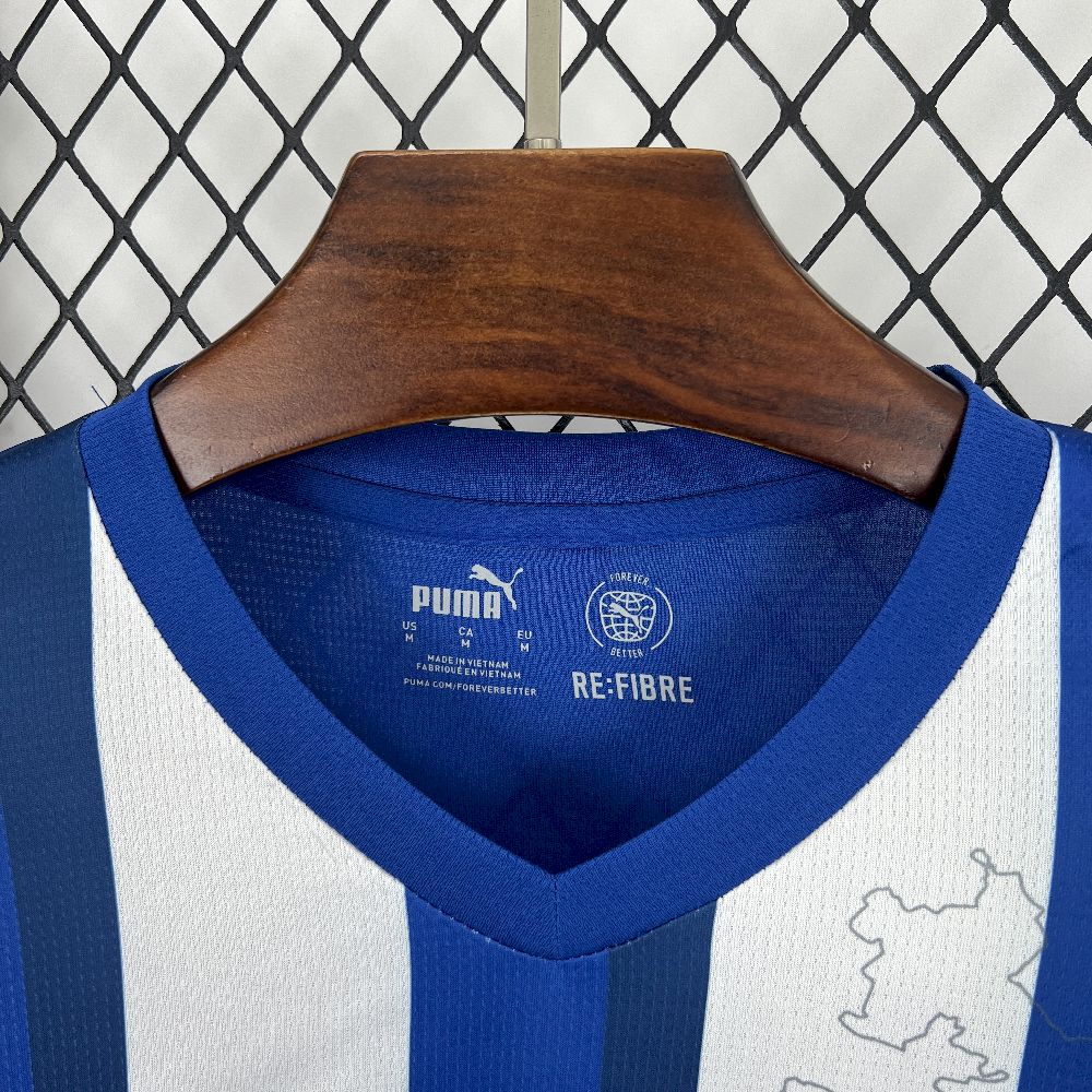 Men’s Deportivo Alaves 2025/26 Fan Home Jersey