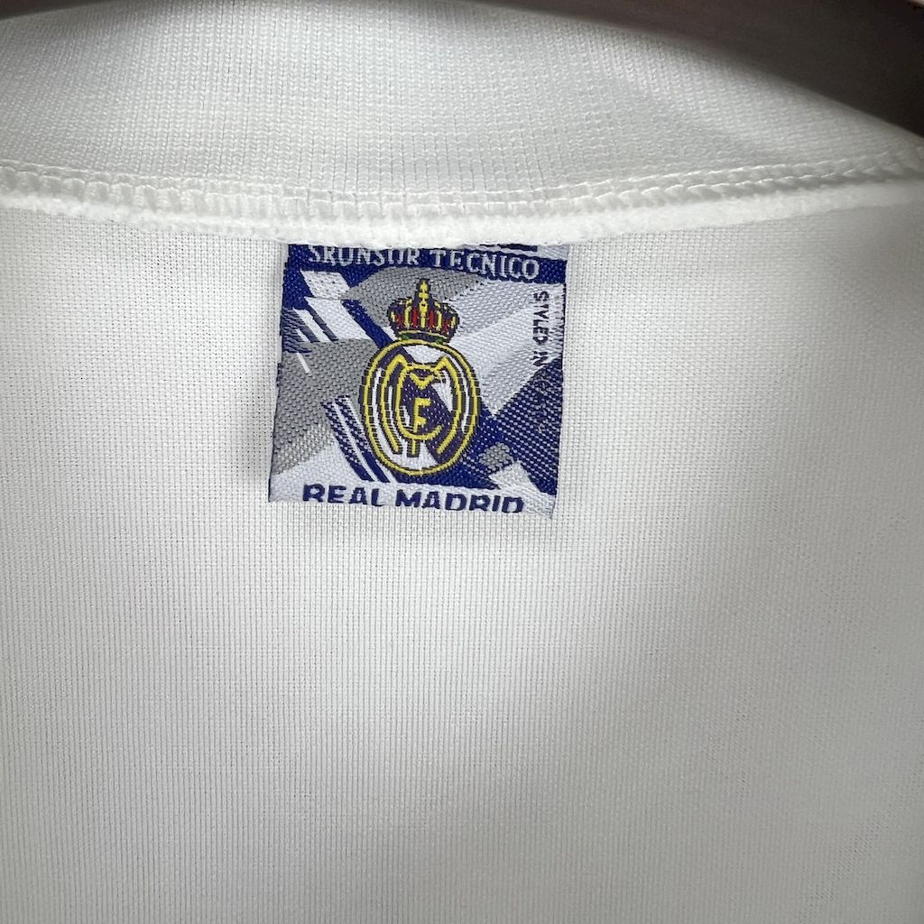 Real Madrid 1996/97 Retro Home Jersey