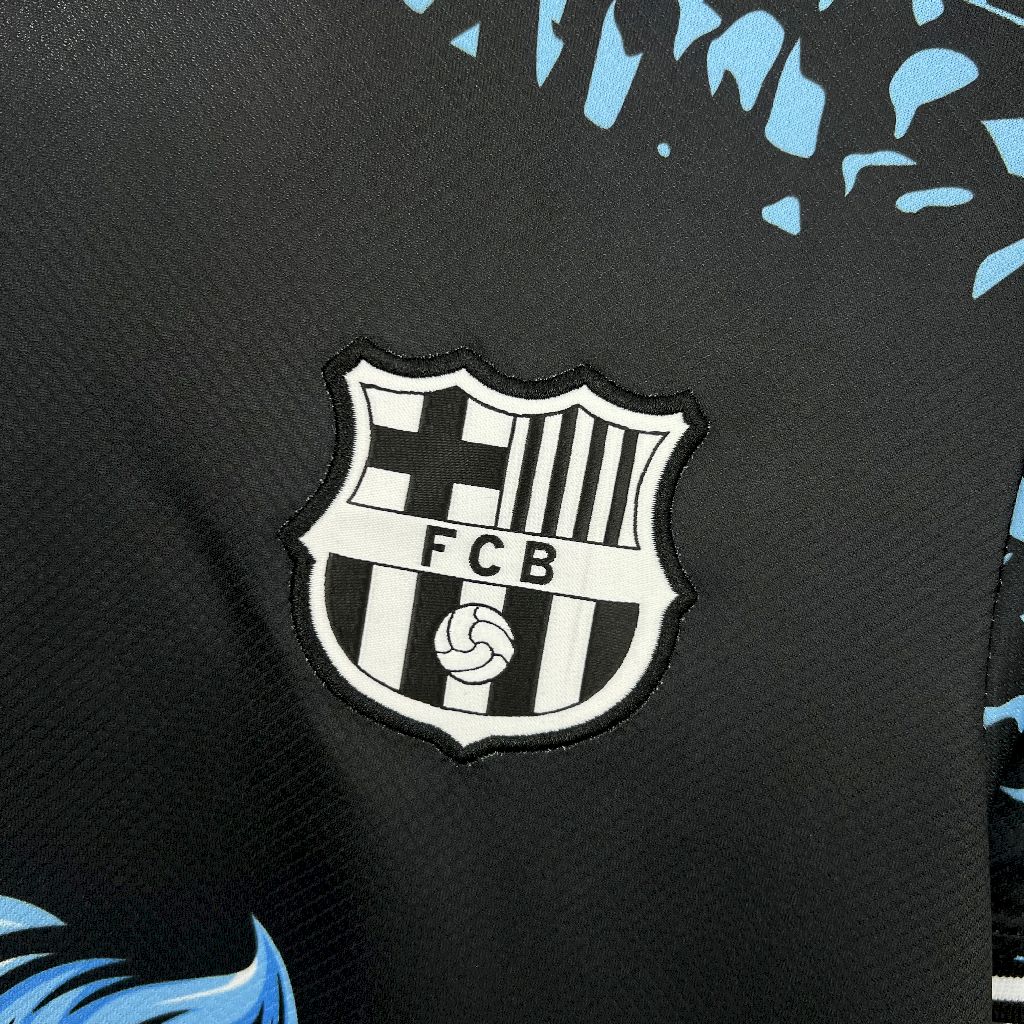 Men’s Barcelona 2024/25 Black Lion Jersey