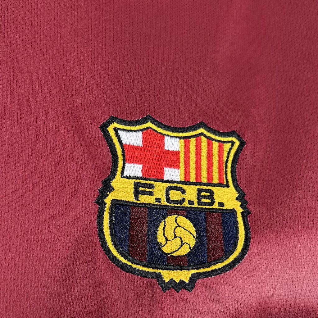 Men’s Barcelona Hot Sale 2000/01 Retro Home Skeleton Jersey